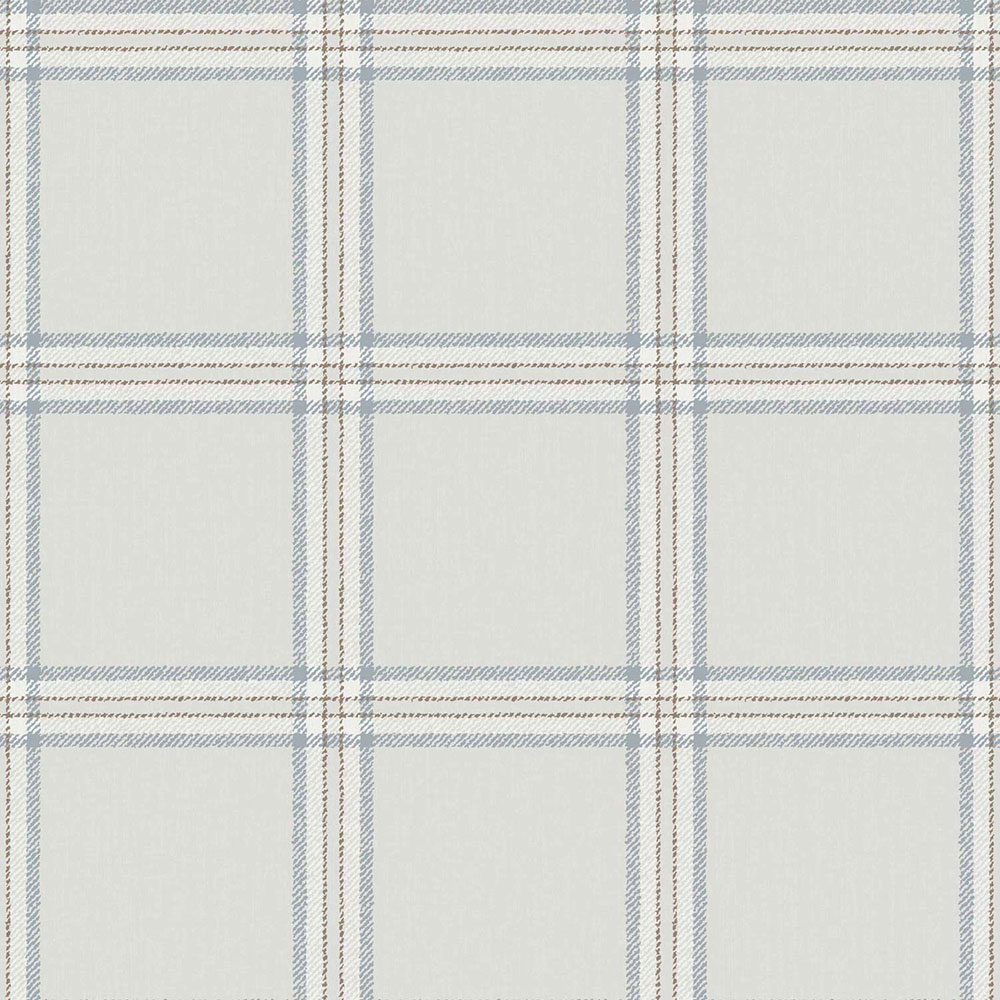 Tapete, grau-blau, Stoffoptik, 38415, Top Stripes, Parato by Cristiana Masi