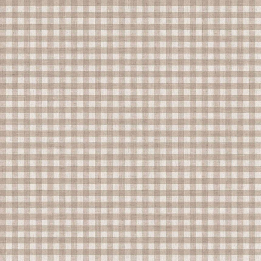 Tapete, grau-beige, Stoffoptik, 38418, Top Stripes, Parato by Cristiana Masi