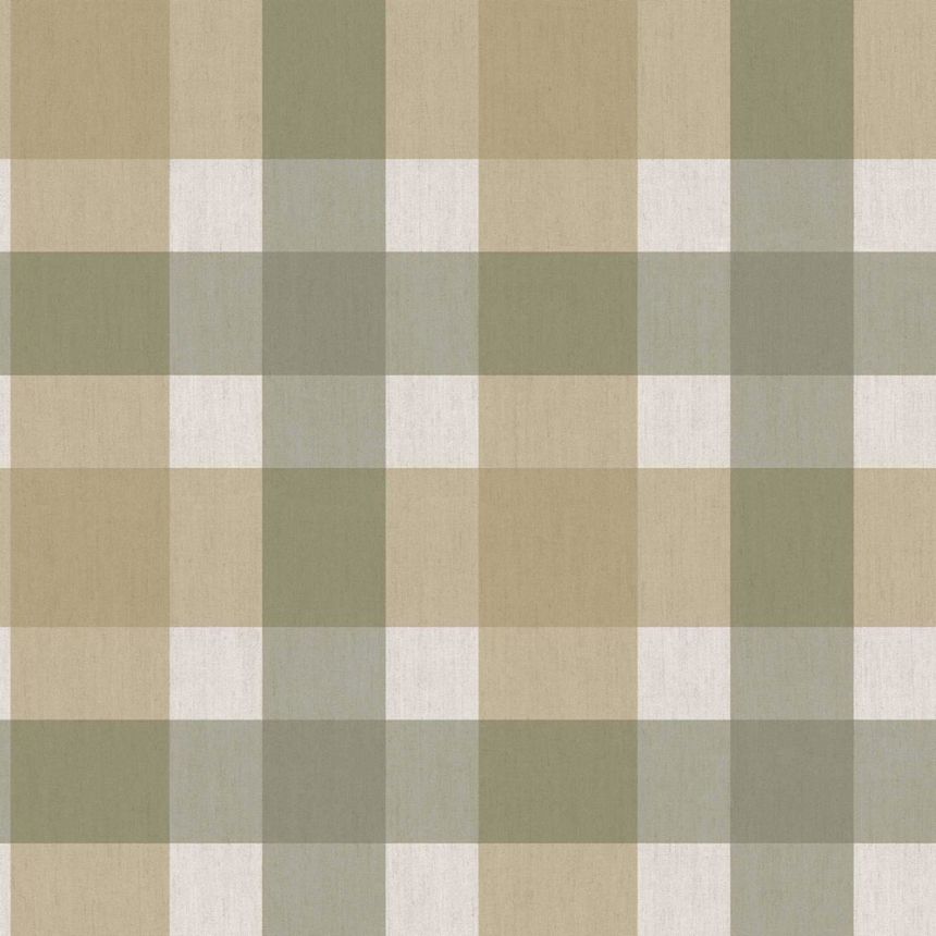 Tapete, grün, Stoffoptik, 38425, Top Stripes, Parato by Cristiana Masi