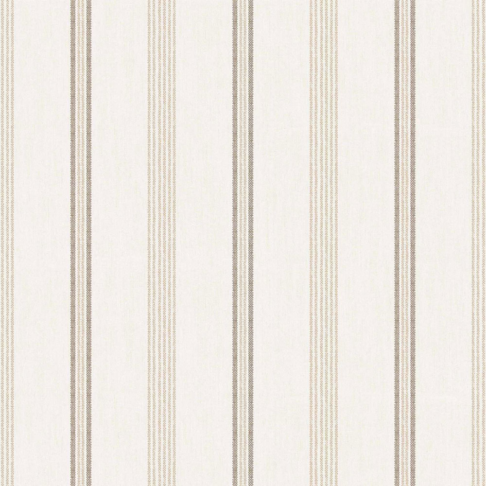 Tapete, grau-beige, Stoffoptik, Streifen, 38426, Top Stripes, Parato by Cristiana Masi
