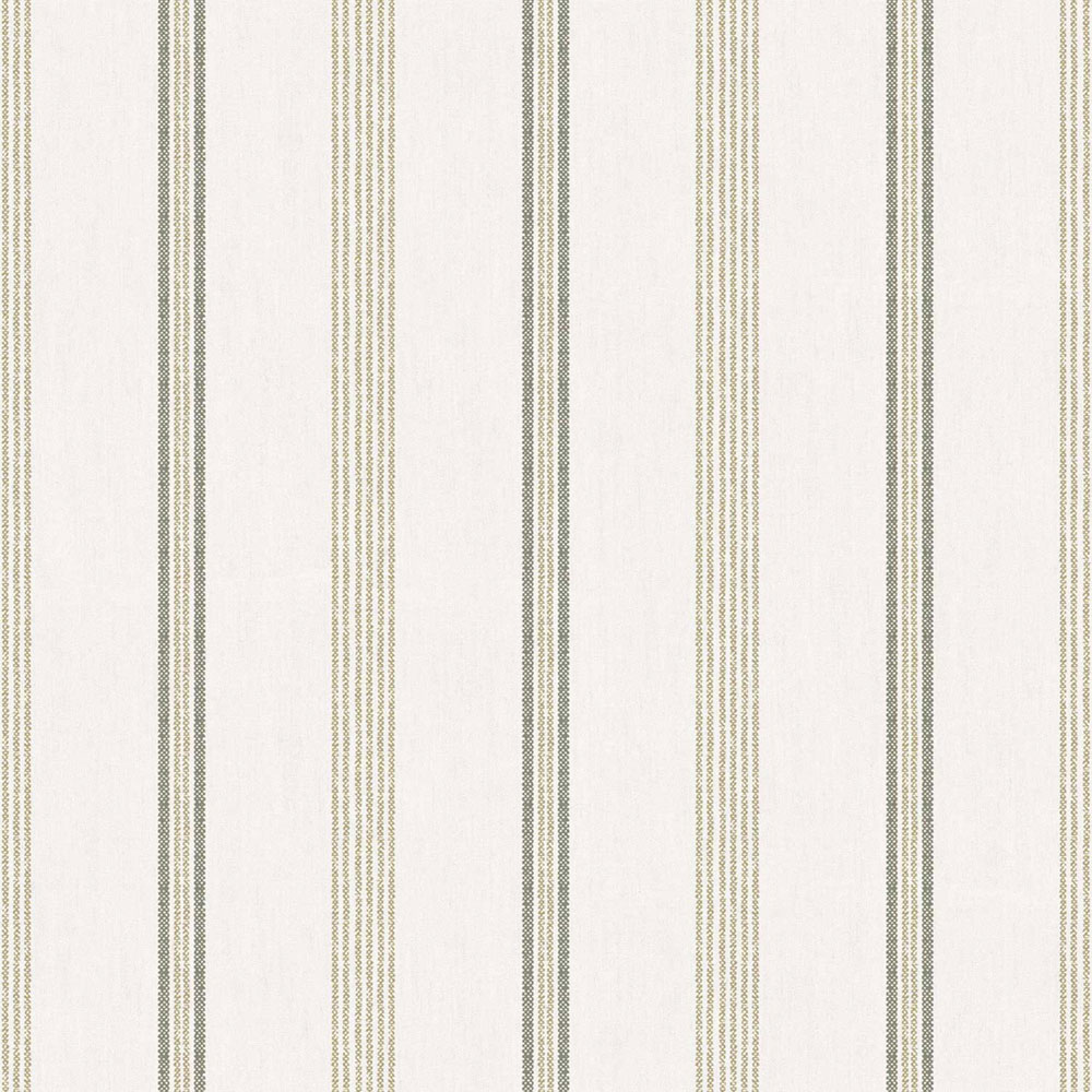 Tapete, grün, Stoffoptik, Streifen, 38427, Top Stripes, Parato by Cristiana Masi