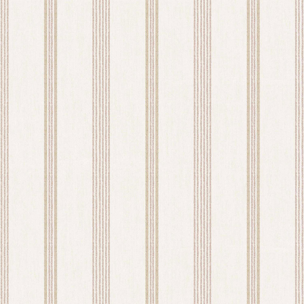 Tapete, rosa, Stoffoptik, Streifen, 38428, Top Stripes, Parato by Cristiana Masi