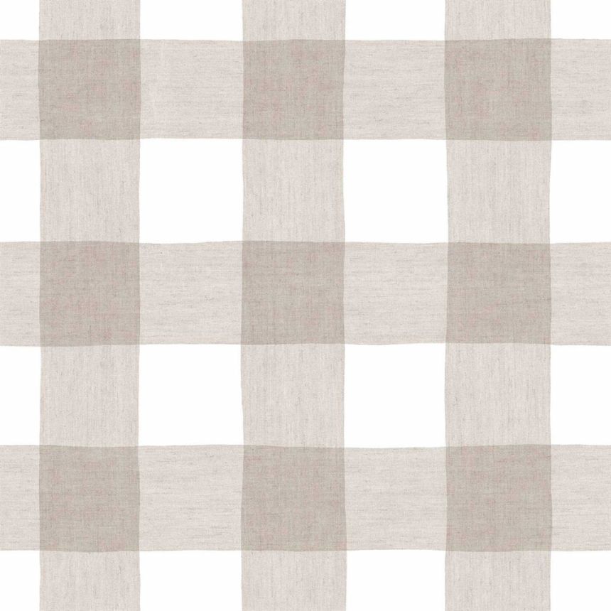 Tapete, grau-beige, Stoffoptik, 38431, Top Stripes, Parato by Cristiana Masi