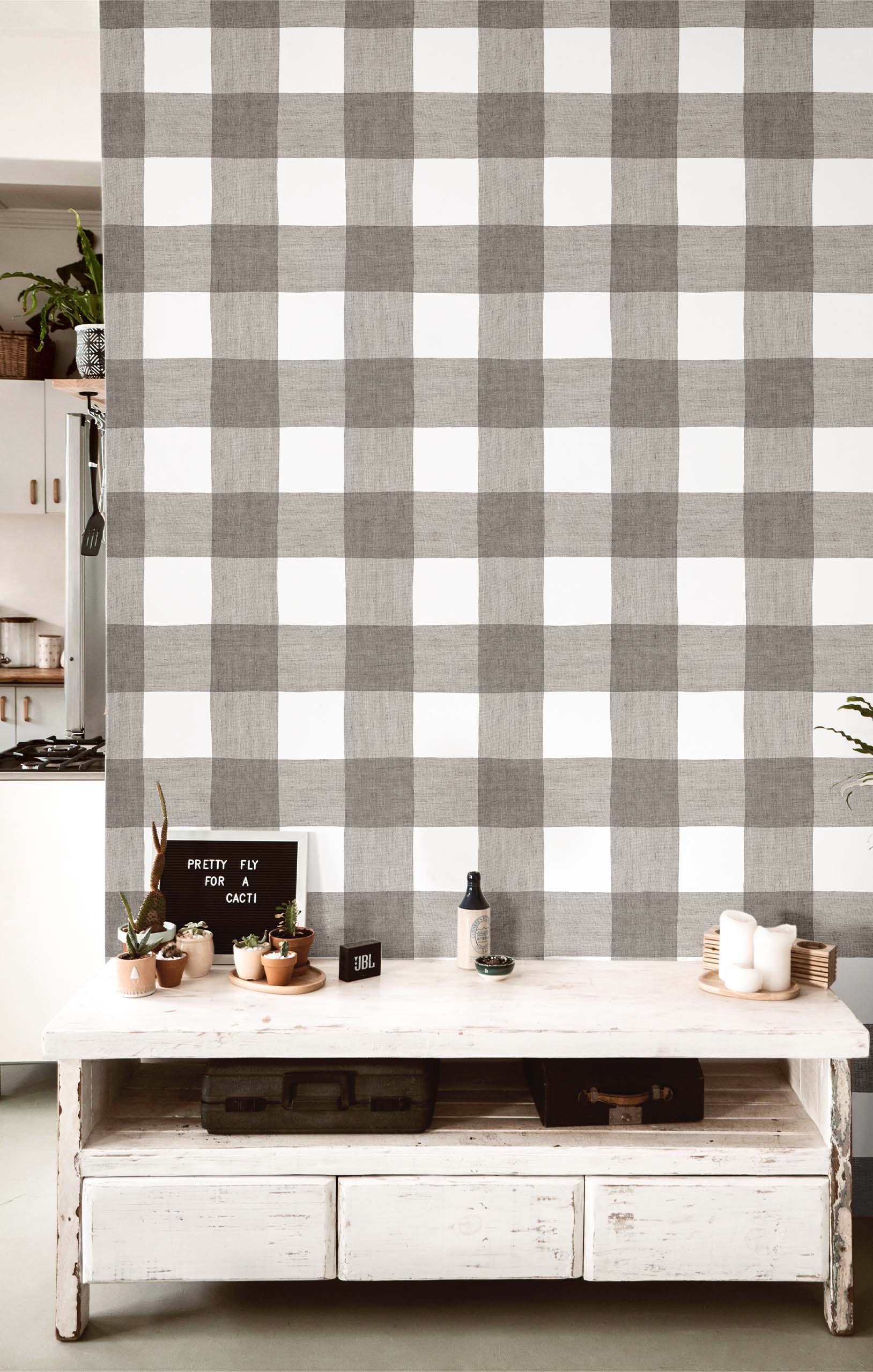 Tapete, schwarz, Stoffoptik, 38433, Top Stripes, Parato by Cristiana Masi