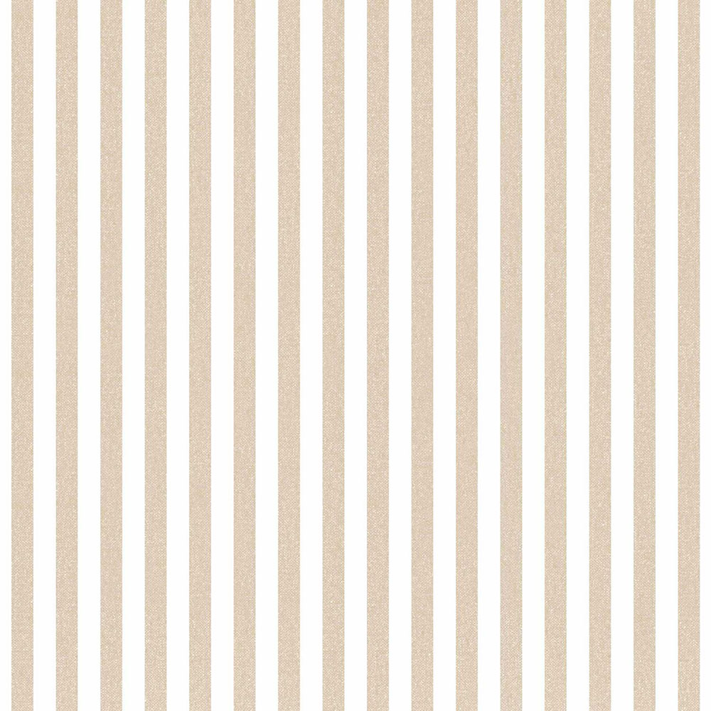 Tapete, beige, Stoffoptik, Streifen, 38436, Top Stripes, Parato by Cristiana Masi