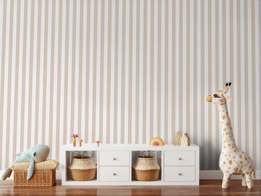 Tapete, beige, Streifen, 38442, Top Stripes, Parato by Cristiana Masi