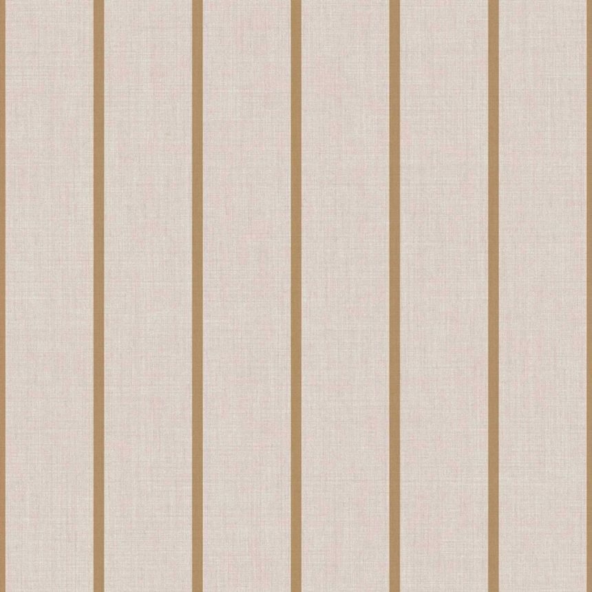 Tapete, beige, Stoffoptik, Streifen, 38463, Top Stripes, Parato by Cristiana Masi