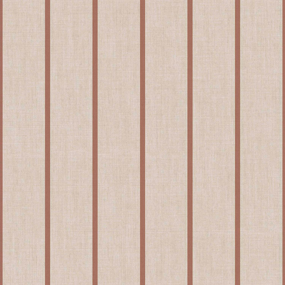 Tapete, beige-braun, Stoffoptik, Streifen, 38464, Top Stripes, Parato by Cristiana Masi