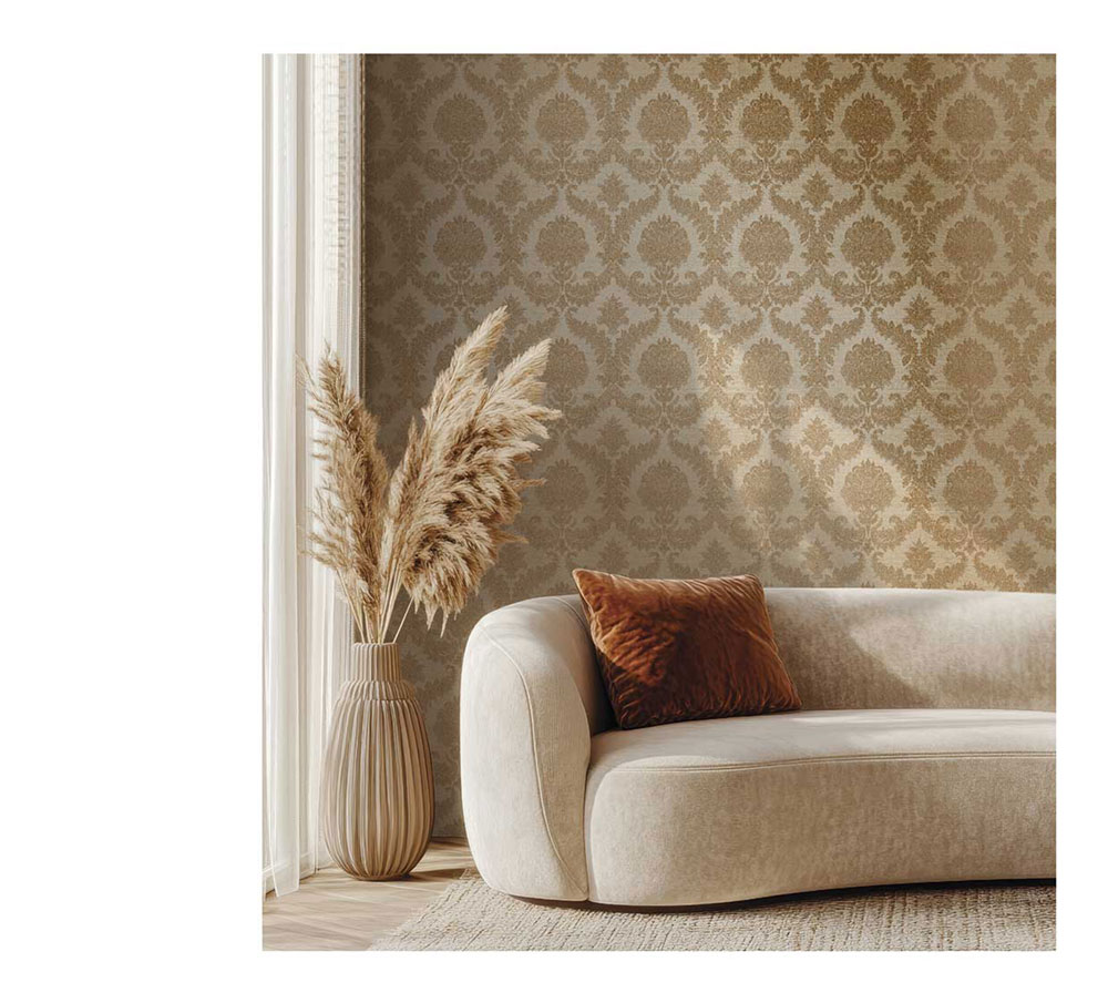Vliestapete, creme, Barockmuster, 25720, The Best Classic & Elegant, Cristiana Masi by Parato
