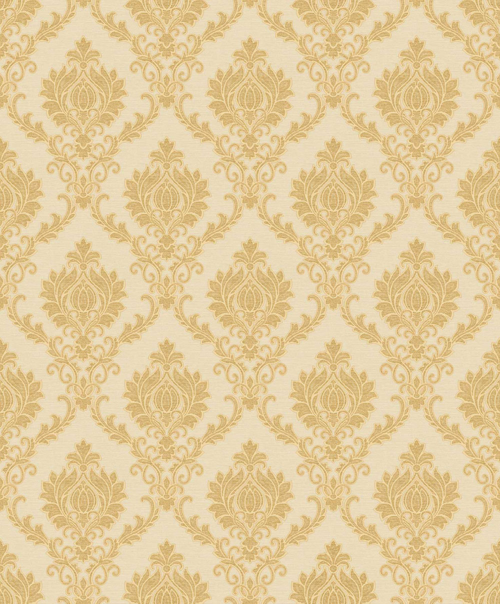 Vliestapete, goldbeige, Barockmuster, 23642, The Best Classic & Elegant, Cristiana Masi by Parato