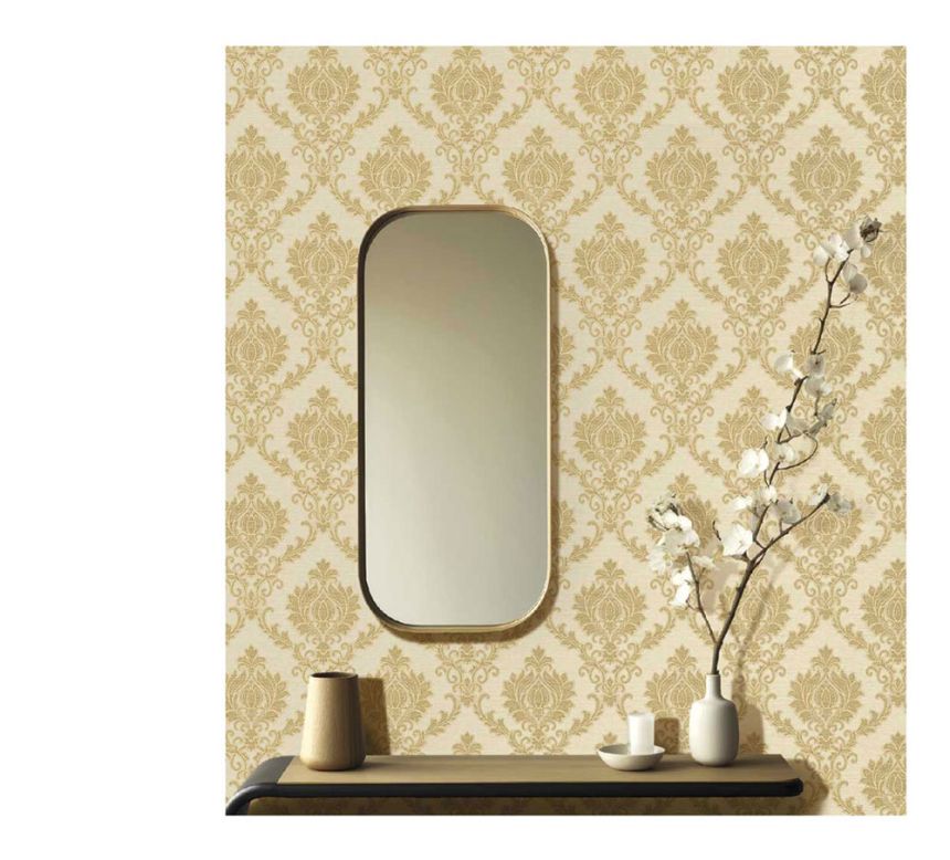 Vliestapete, beige, Barockmuster, 23643, The Best Classic & Elegant, Cristiana Masi by Parato