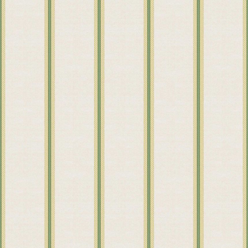 Vliestapete, grün-beige, Streifen, 25765, The Best Classic & Elegant, Cristiana Masi by Parato