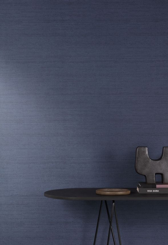 Tapete, blau, Stoffoptik, ZON001, Amazone, The Colour Book II, Masureel