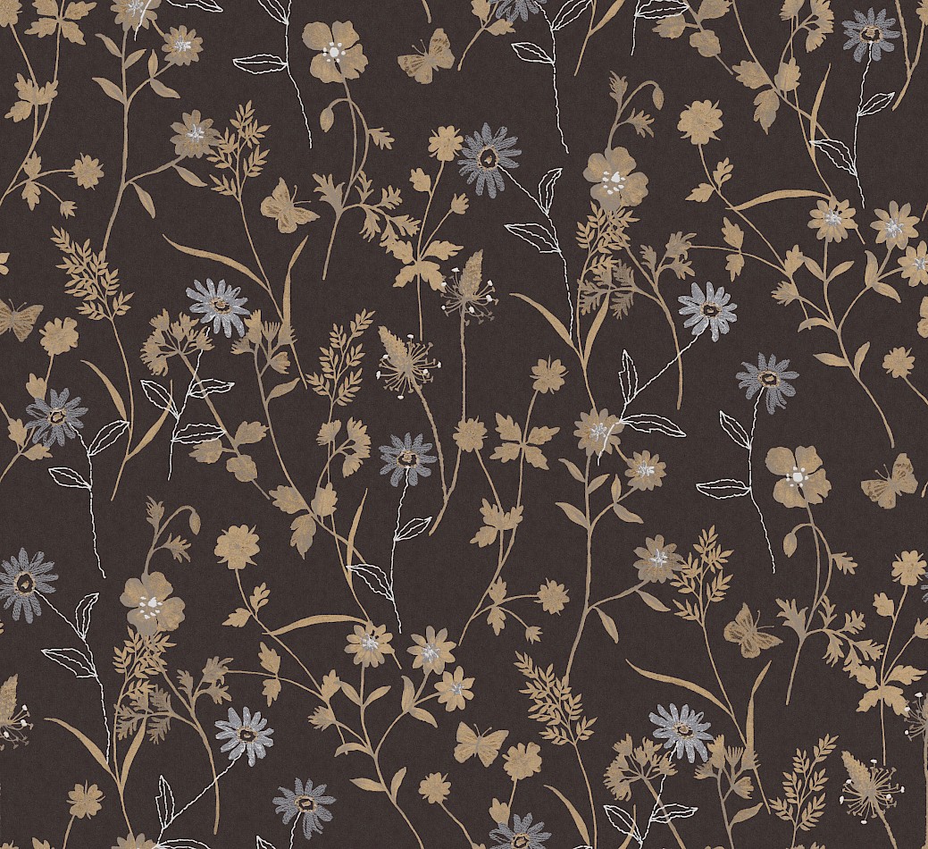 Tapete, Blumen, ZON105, Amazone, Masureel