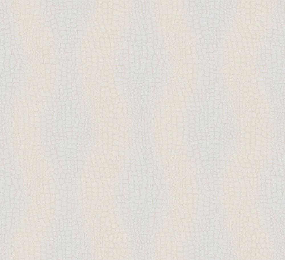 Tapete, cremefarben, Lederoptik, ZON301, Amazone, Masureel