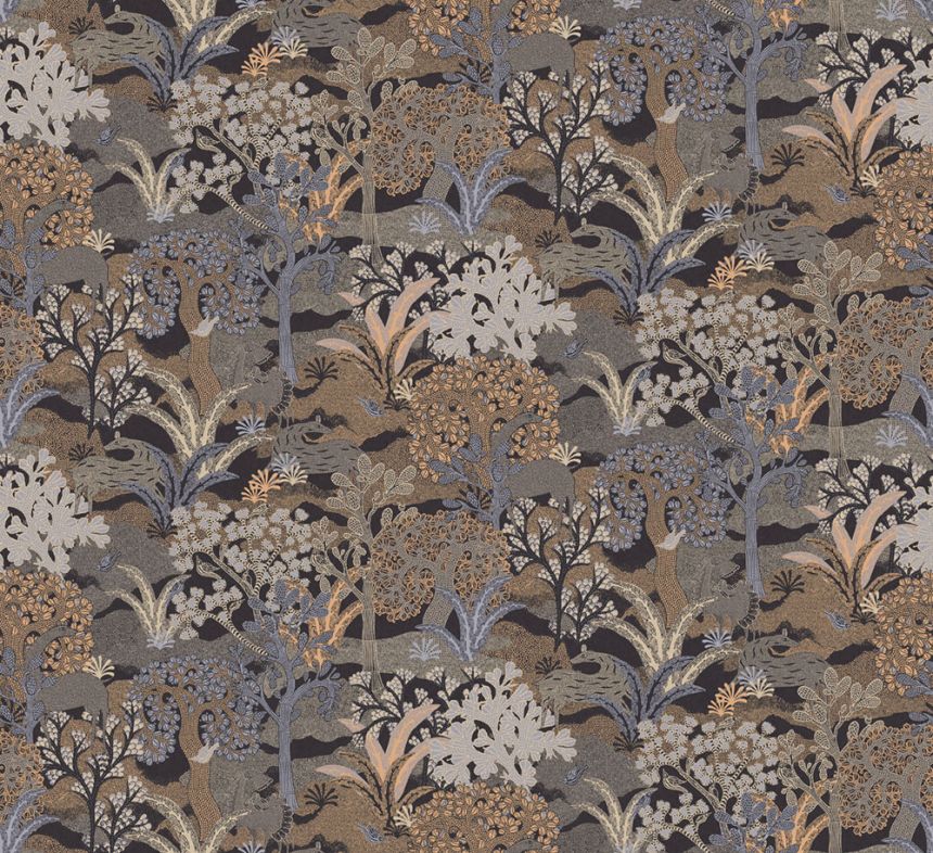 Tapete, braun-grau, Natur, ZON506, Amazone, Masureel