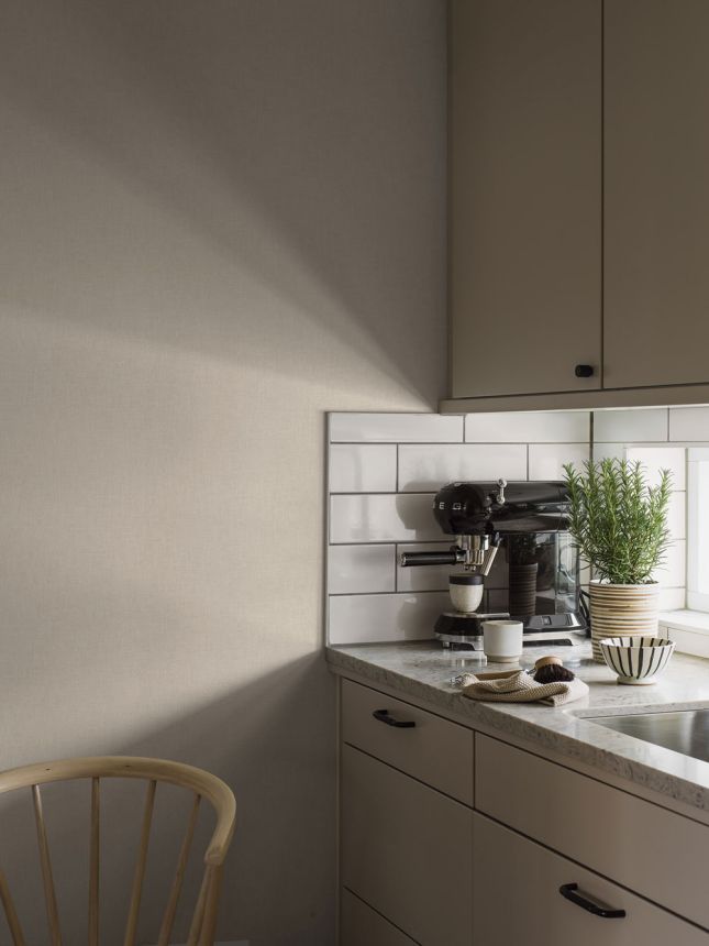 Tapete, beige, Stoffoptik, 38712, Borosan Bas, Boråstapeter