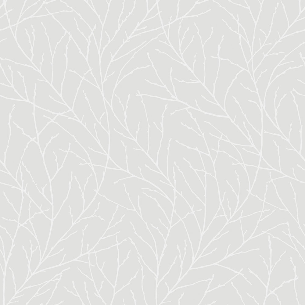 Tapete, grau, Zweige, 38729, Borosan Hem, Boråstapeter