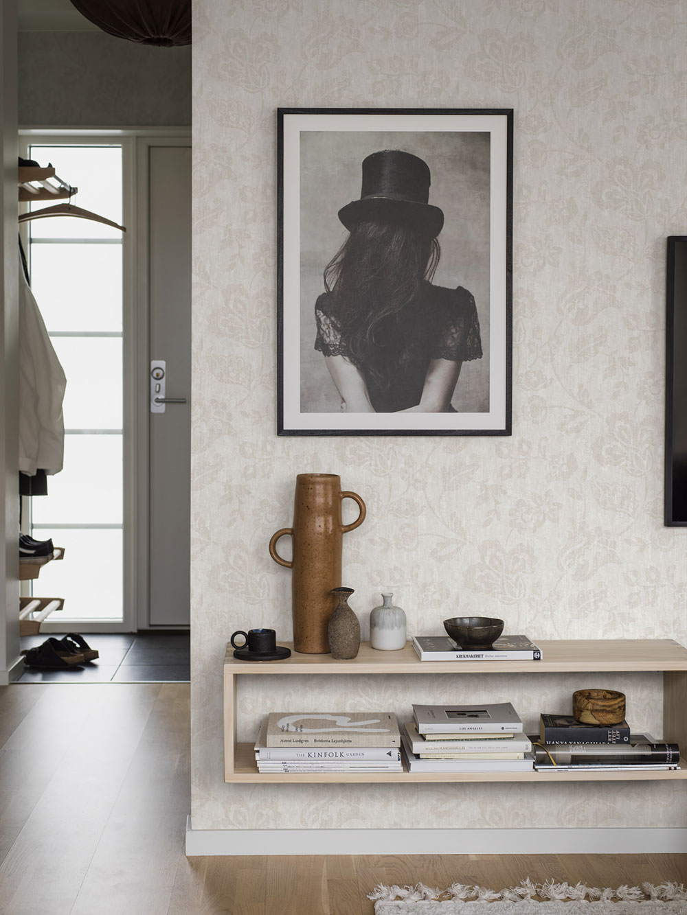 Tapete, cremefarben, Blumen, 38741, Borosan Hem, Boråstapeter