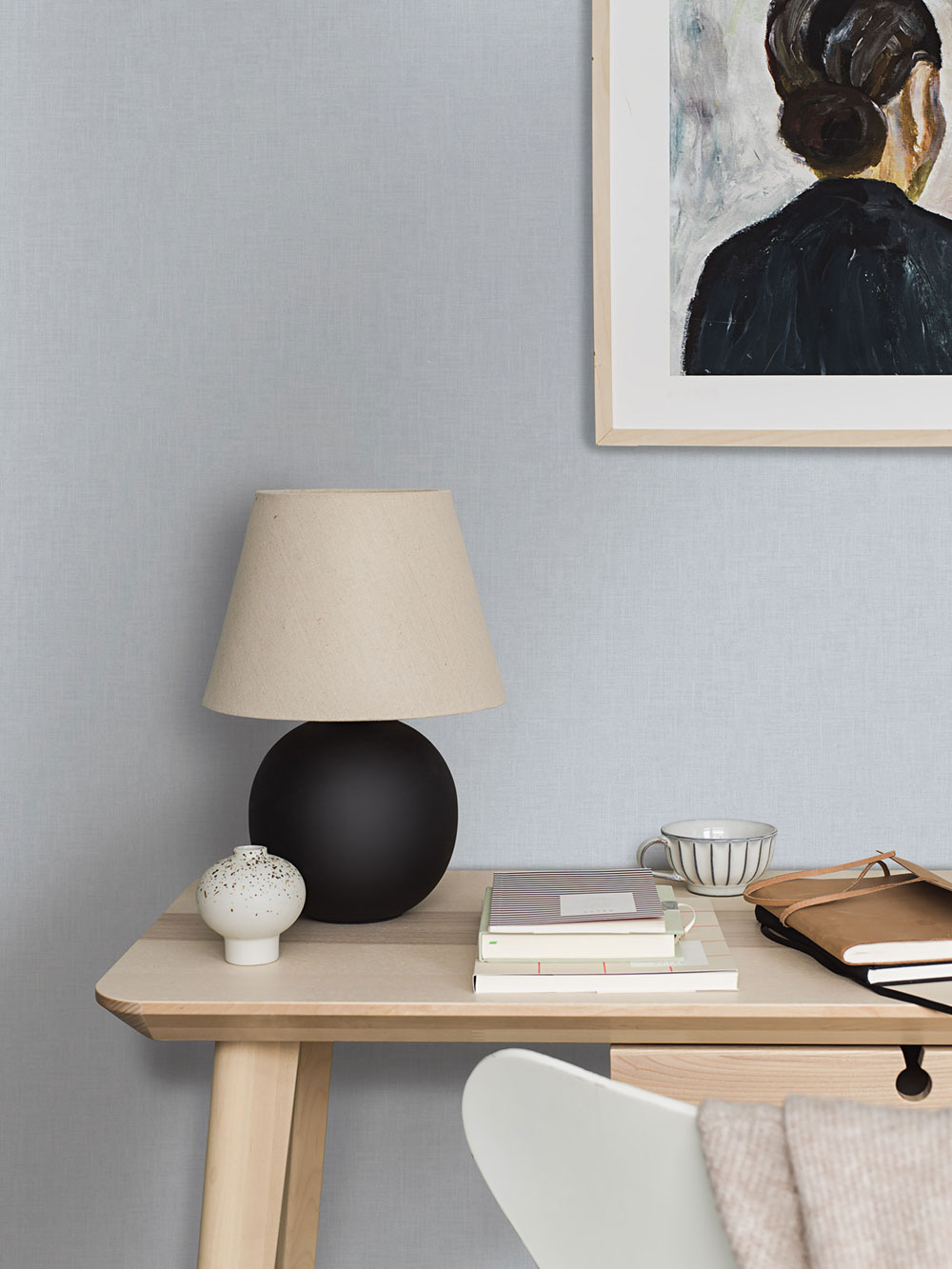 Tapete, blau, 38776, Borosan Hem, Boråstapeter