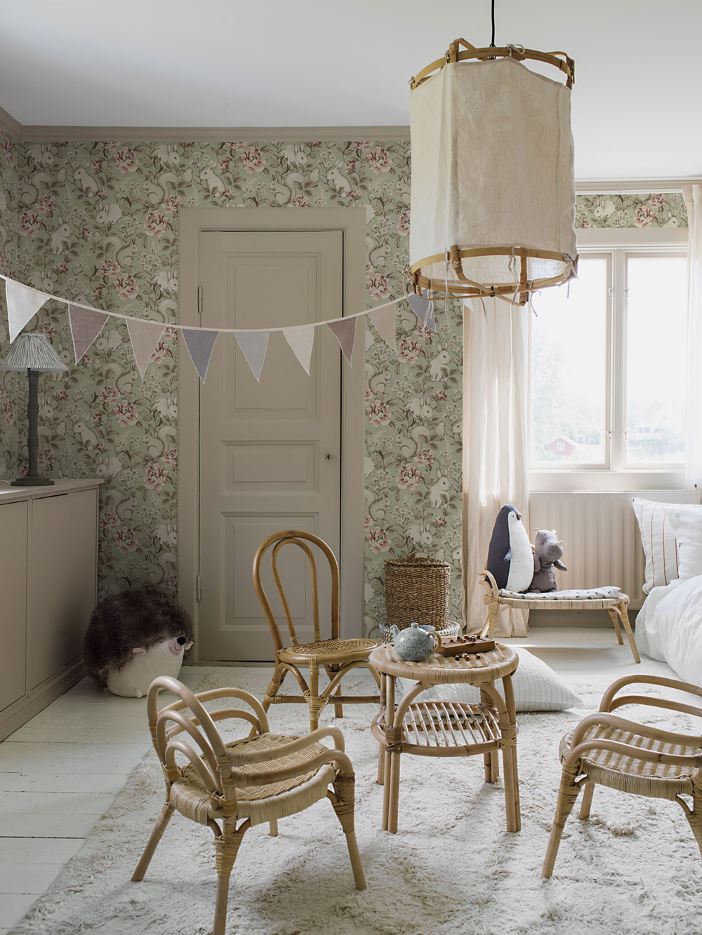 Tapete, grün, Tiere, 6931, Newbie Wallpaper, Boråstapeter