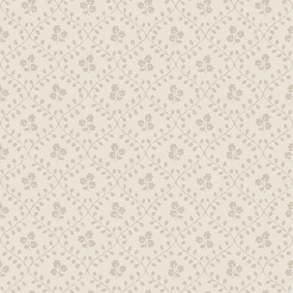 Tapete, beige, Blumen, 5824, Nordic Folk, Borastapeter