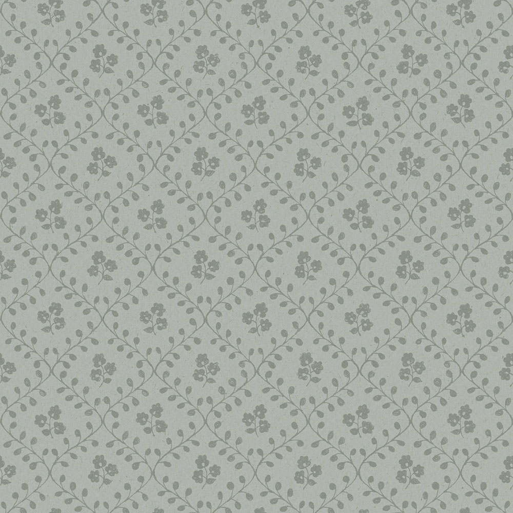 Tapete, grün, Blumen, 5825, Nordic Folk, Borastapeter