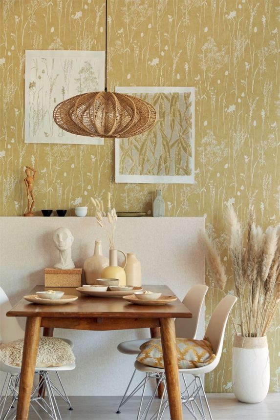 Vliestapete 300812, Pflanzen, Gras, Waterfront, Eijffinger