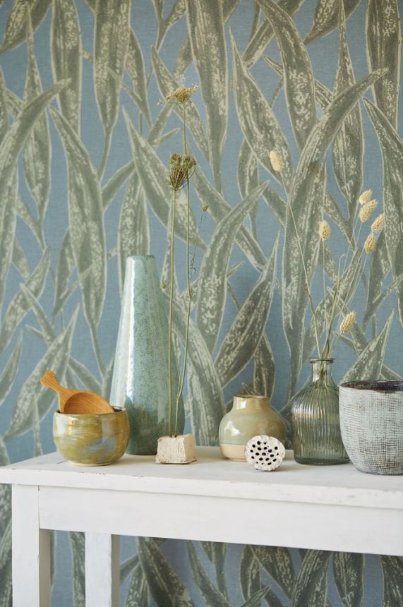 Vliestapete 300804, Blätter, Gras, Waterfront, Eijffinger