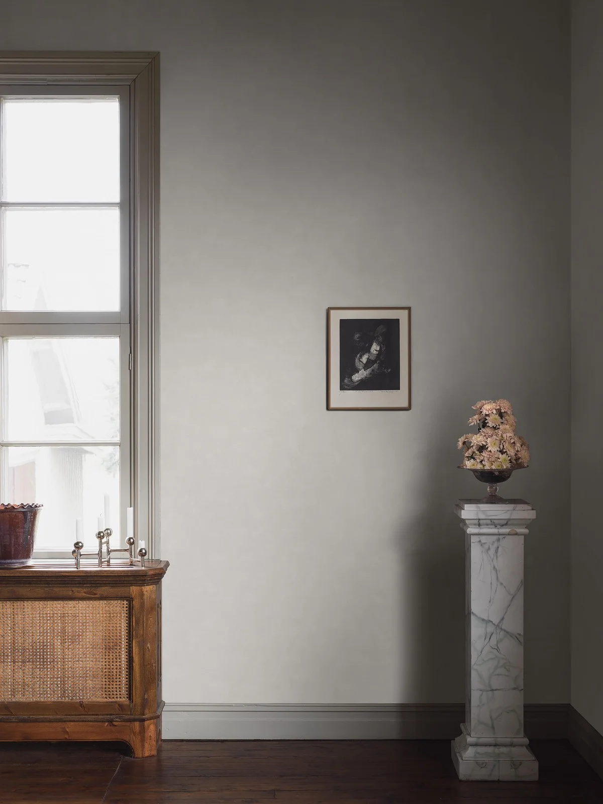 Tapete, weiß-grau, 5050, Alla Tiders Hus, Borastapeter