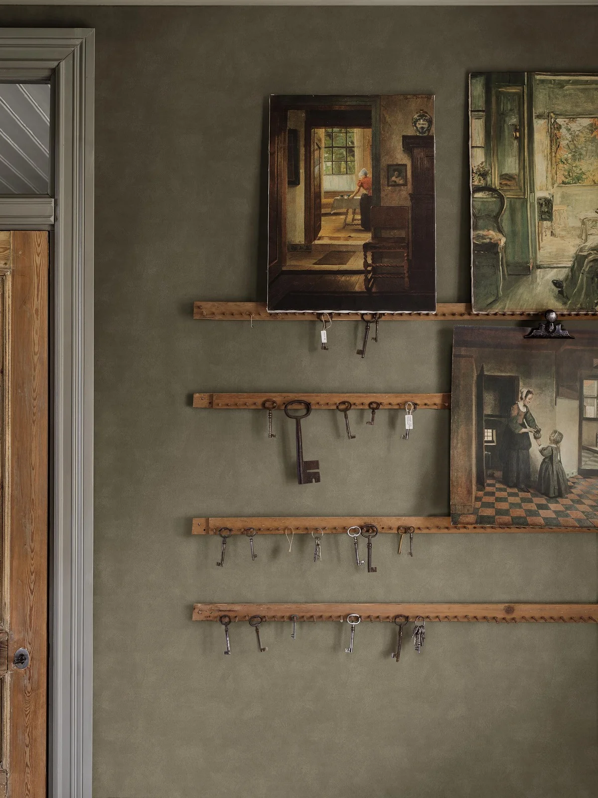 Tapete, grün, 5072, Alla Tiders Hus, Borastapeter