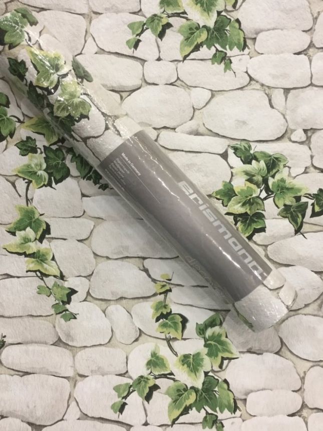 Papiertapeten für die Wand 7519-2, Stein und Efeu, Old Friends II, Vavex