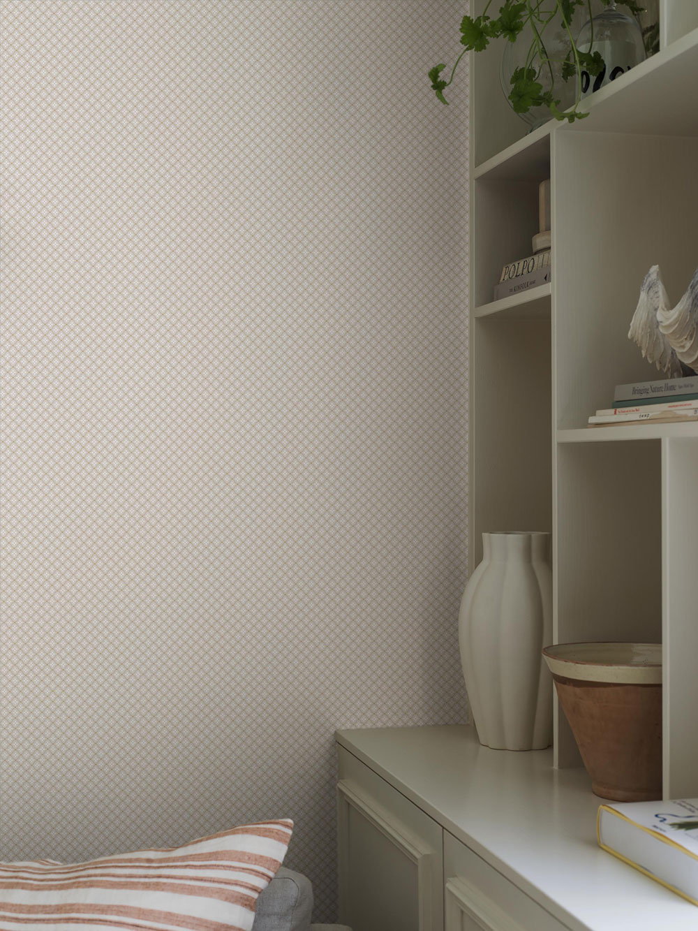 Tapete, grau, Blumen, 6967, Osterlen, Borastapeter