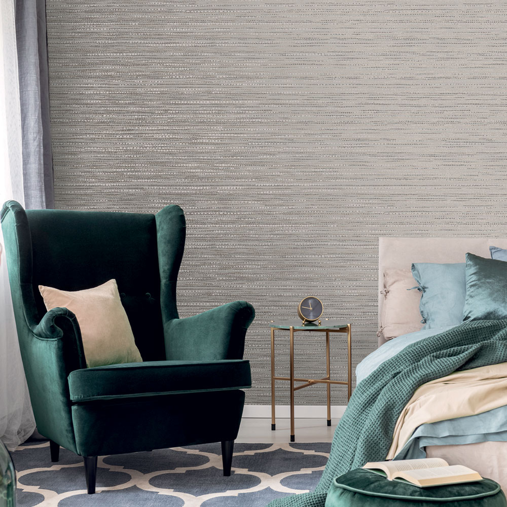 Tapete, grau-beige, Sprenkel, 122438, Refine, Graham Brown Boutique