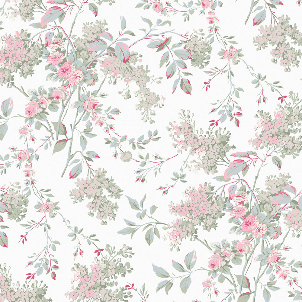 Tapete, Blumen, 125125, Shabby Chic by Rachel Ashwell