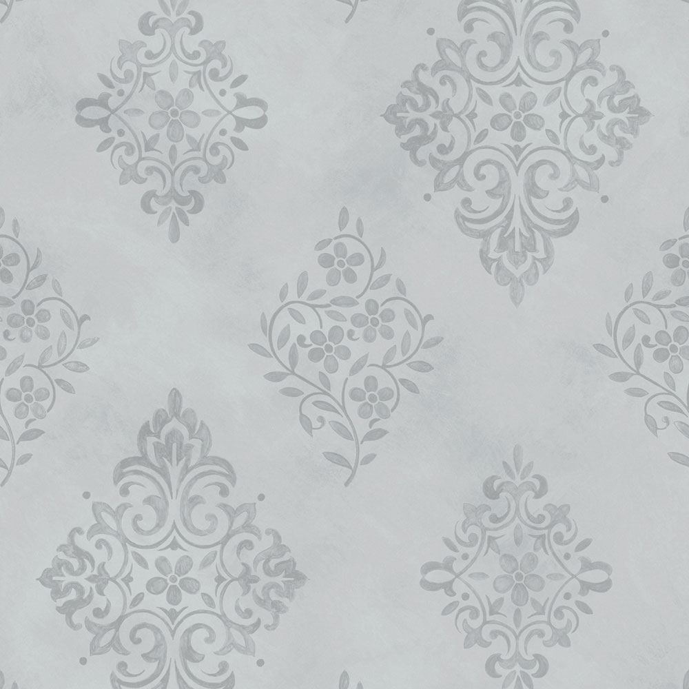Tapete, blau, klassisch, Ornamente, 125137, Shabby Chic by Rachel Ashwell