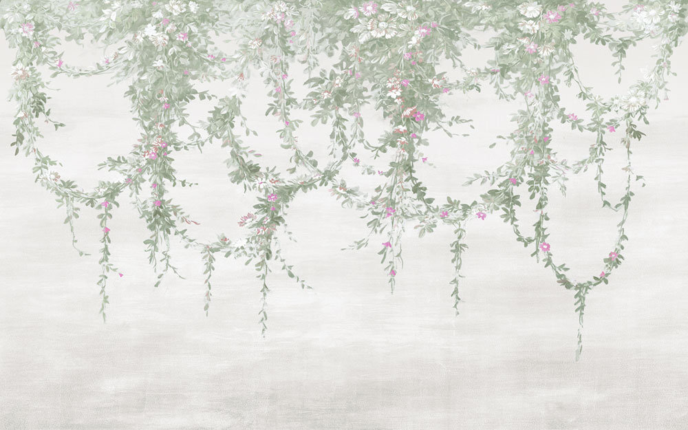Tapete, Blumen, 127519FXST, Shabby Chic by Rachel Ashwell