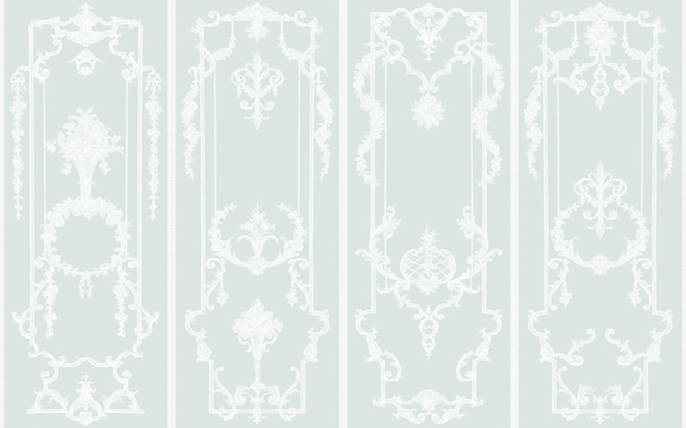 Tapete, klassisch, Ornamente, 127528FXST, Shabby Chic by Rachel Ashwell