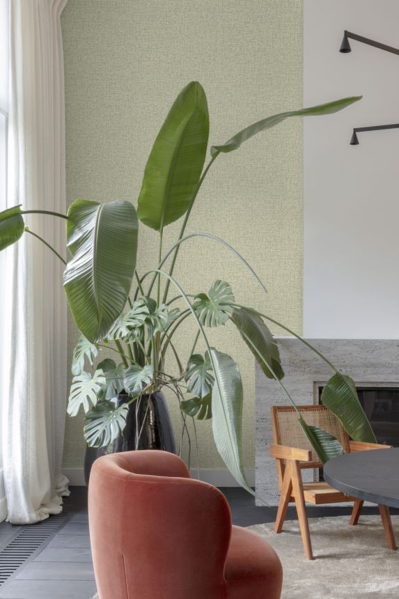 Tapete, grün, Stoffoptik, PW1111, Precious Weaves, Grandeco