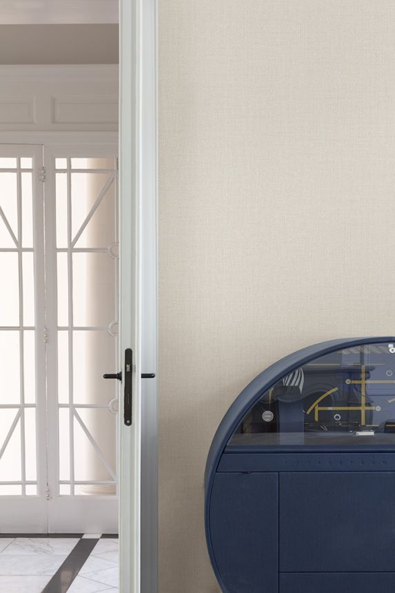 Tapete, creme, Stoffoptik, PW1201, Precious Weaves, Grandeco