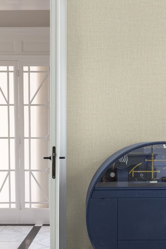 Tapete, beige, Stoffoptik, PW1203, Precious Weaves, Grandeco