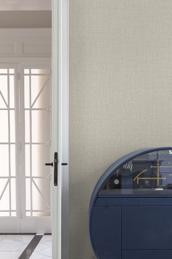 Tapete, beige, Stoffoptik, PW1204, Precious Weaves, Grandeco