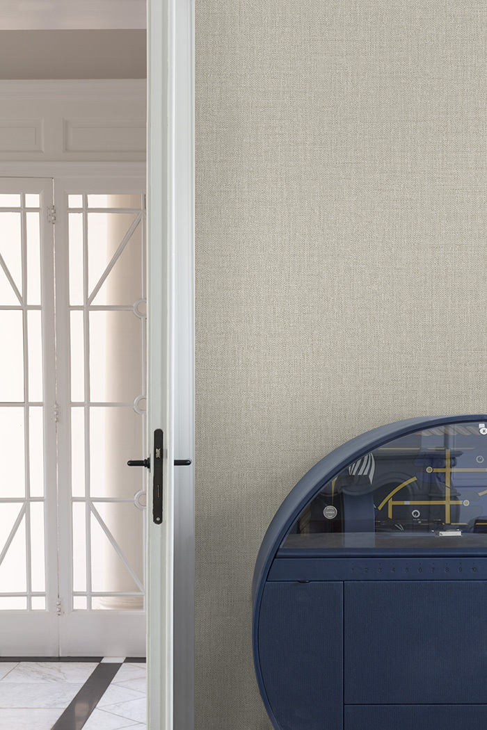 Tapete, beige, Stoffoptik, PW1204, Precious Weaves, Grandeco