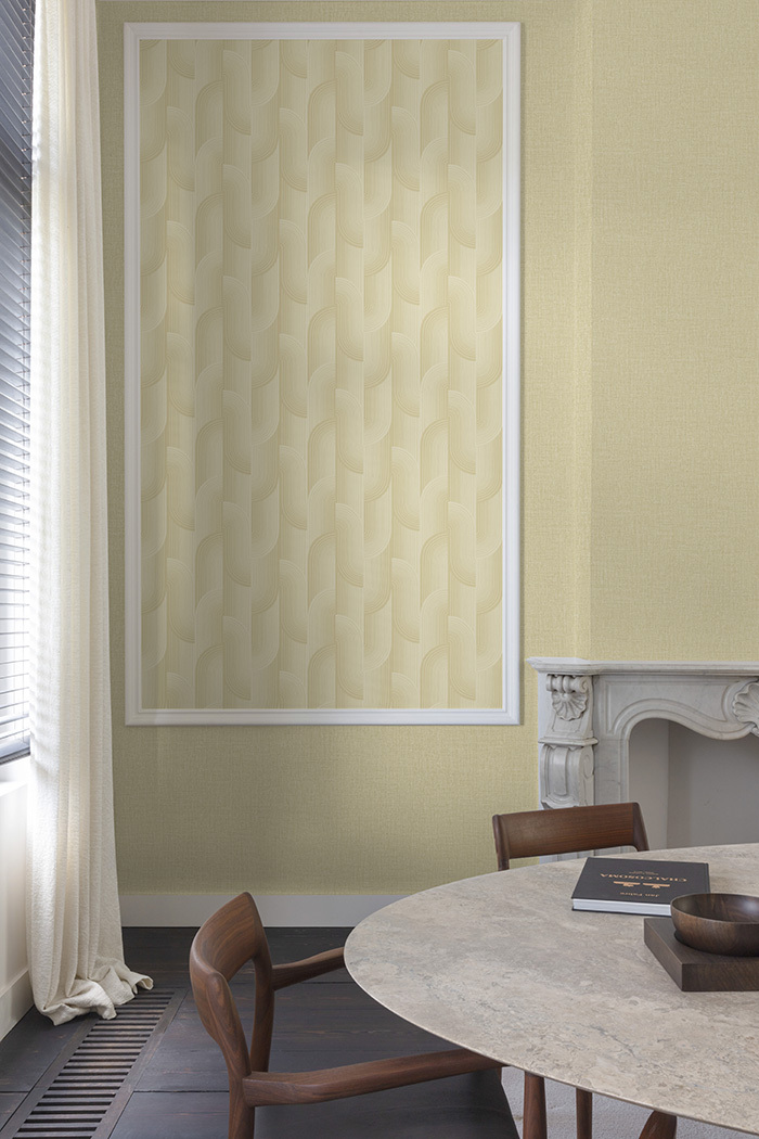 Tapete, beige, geometrisch, PW3105, Precious Weaves, Grandeco