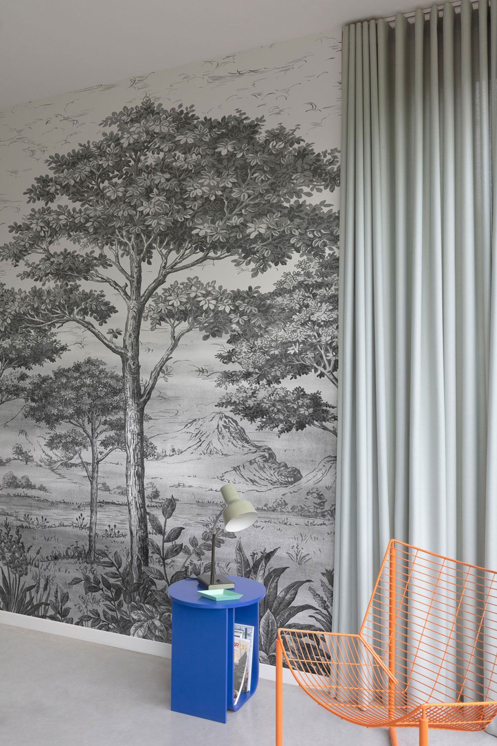 Fototapete, Landschaft, Bäume, A56702, One roll, one motif 2, Grandeco