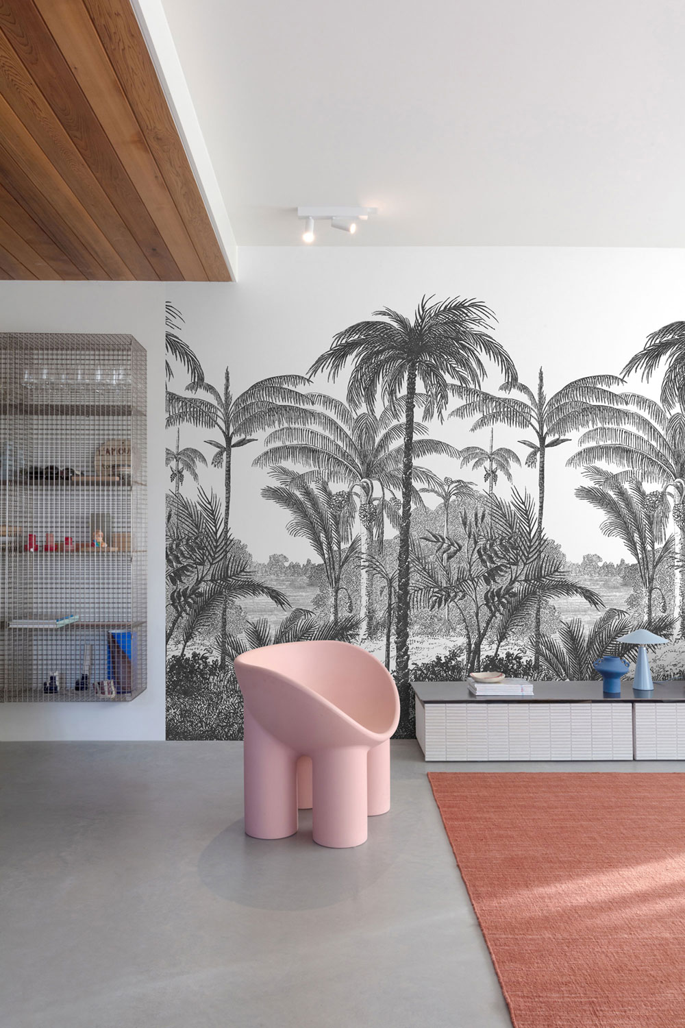 Fototapete, Landschaft, Palmen, A58201, One roll, one motif 2, Grandeco