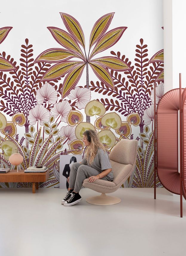 Fototapete, Blätter, A67701, One roll, one motif 2, Grandeco