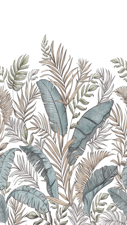 Fototapete, Blätter, A73401, One roll, one motif 2, Grandeco