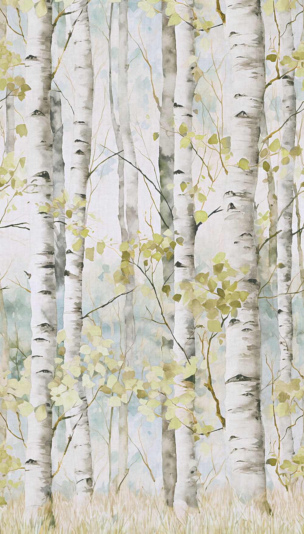 Fototapete, Wald, Bäume, A77301, One roll, one motif 2, Grandeco