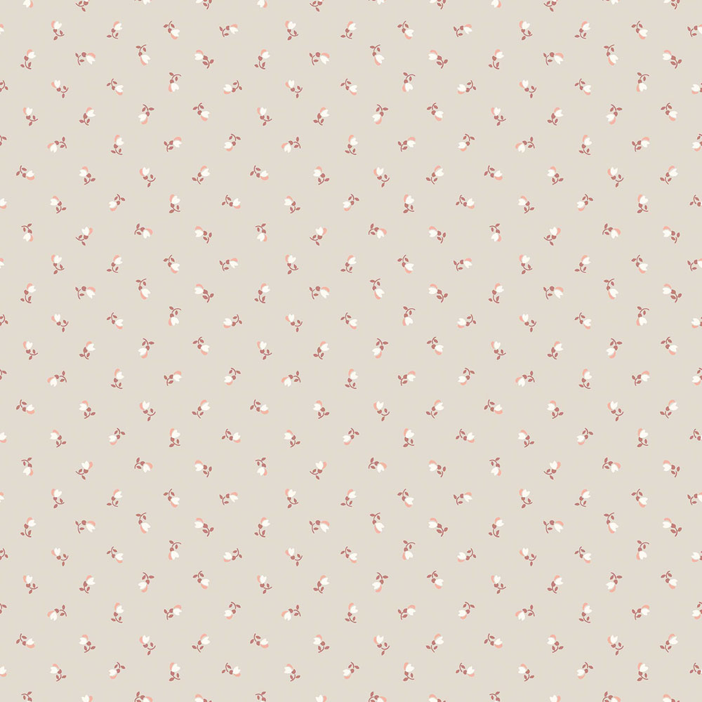 Vliestapete, beige, Blumen, 7780, Adorn, Borastapeter